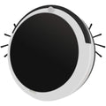 Robot de nettoyage des sols, coloris noir et blanc, avec une utilisation sans fil