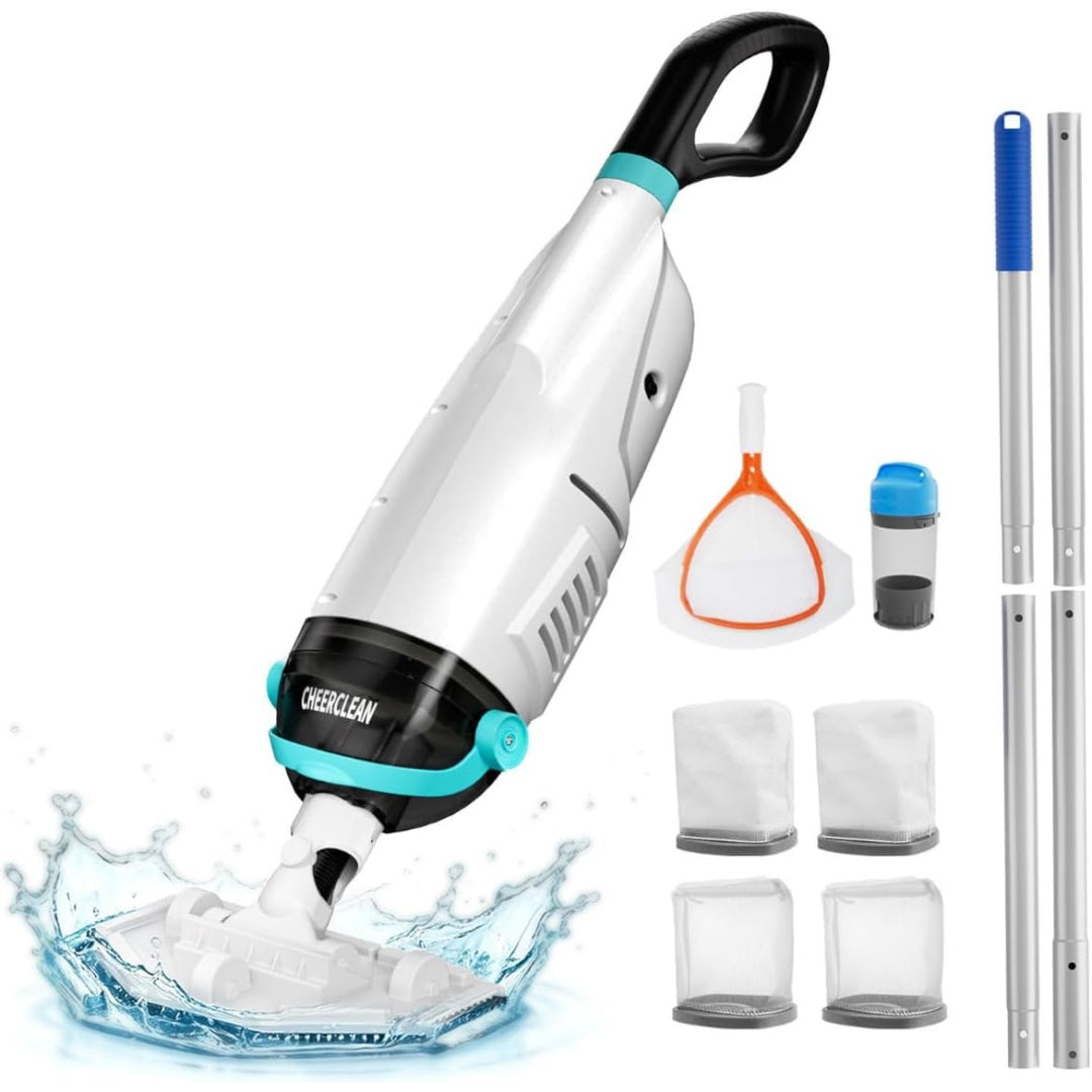 Nettoyeur de piscine offrant une puissance annoncee de 45 W