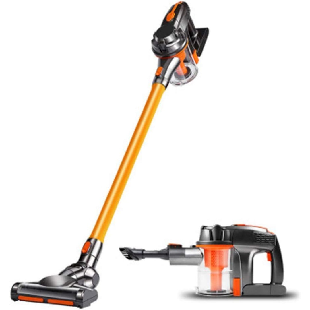 Aspirateur au format balai integrant l'entretien des habitacles et l'entretien des sols