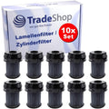 Lot de 10 filtres de remplacement proposant retention de la poussiere